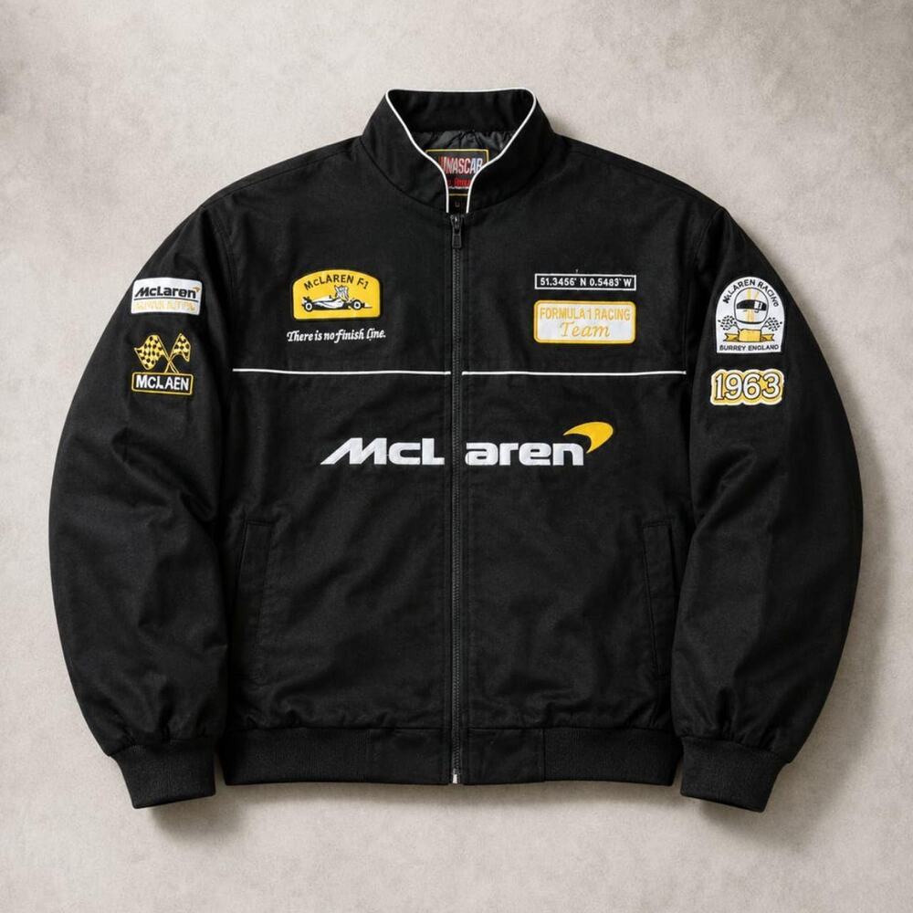 Vintage McLaren Racing Jacket – Size M – Motorsport Inspired